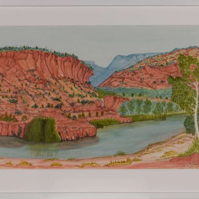 Palmer River Flowing Near Tempe Downs