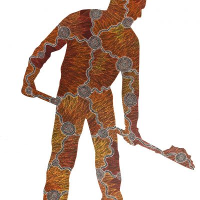 Art Centre Worker Maintaining the Garden